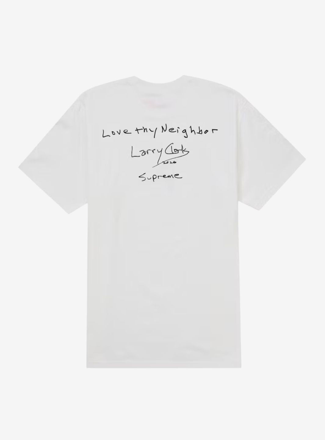 Supreme Larry Clark Neighbor T-Shirt White | ResellZone