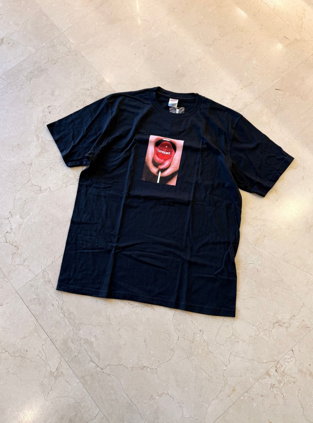 Supreme Lollipop T-Shirt Black | ResellZone