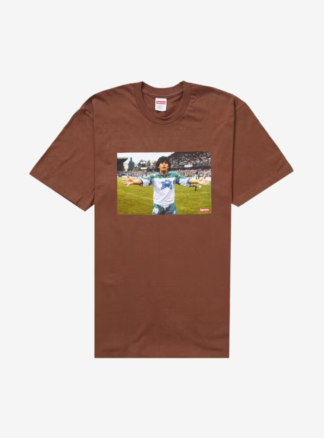 Supreme Maradona T-Shirt Brown | ResellZone