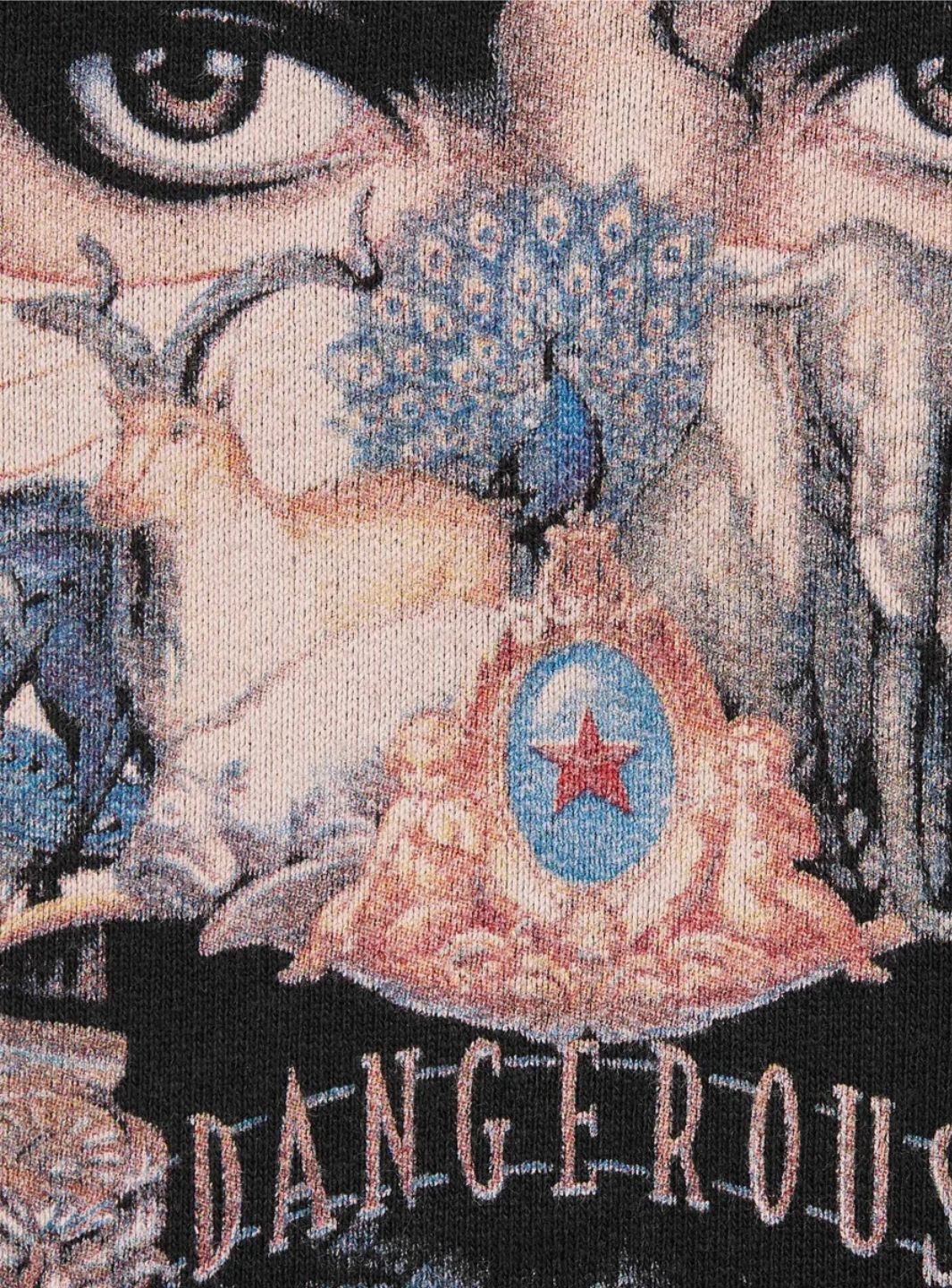 Supreme Michael Jackson Dangerous Zip Up Hooded Sweatshirt Black | ResellZone