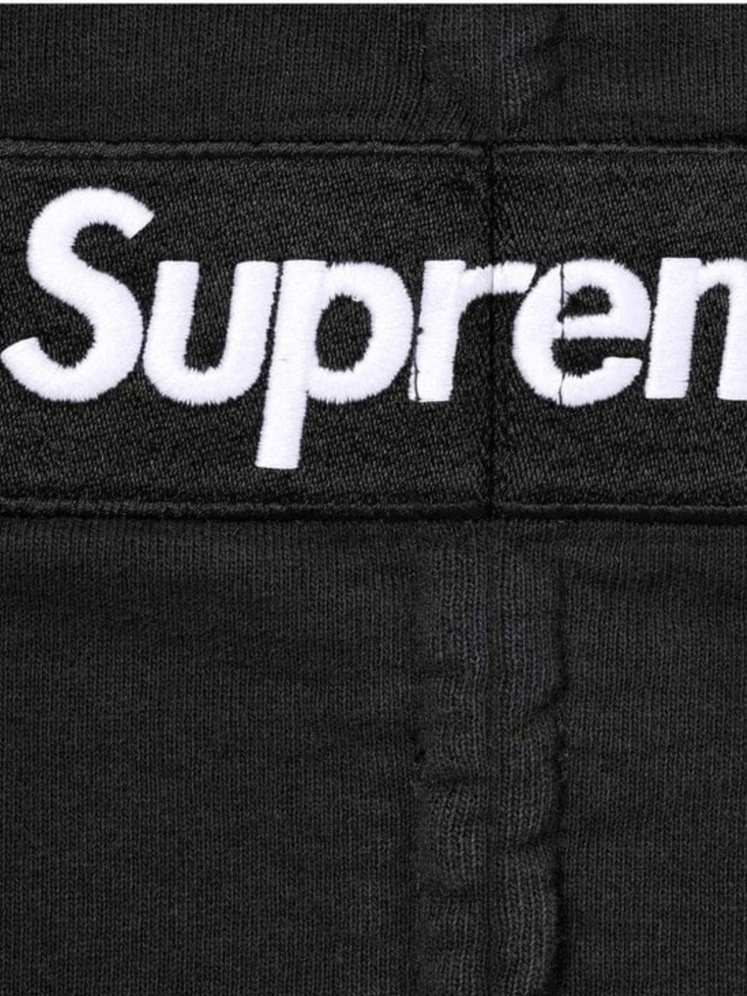 Supreme MM6 Maison Margiela Box Logo Zip Up Hooded Sweatshirt Black | ResellZone