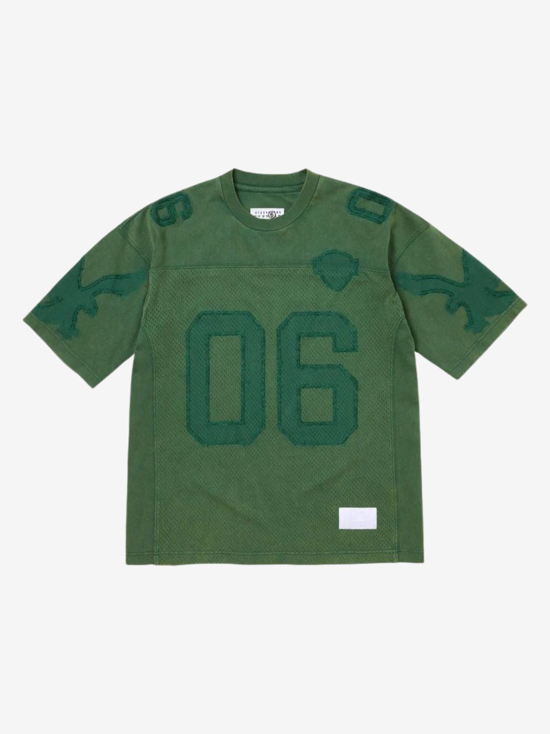 Supreme MM6 Maison Margiela Cotton Football Jersey Green | ResellZone