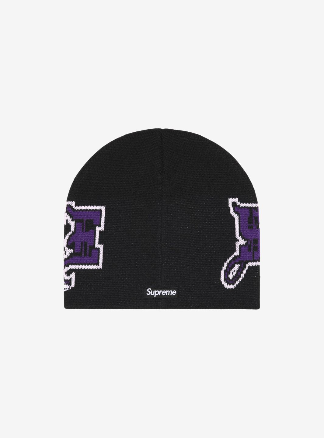 Supreme New Era Outline Beanie Black | ResellZone