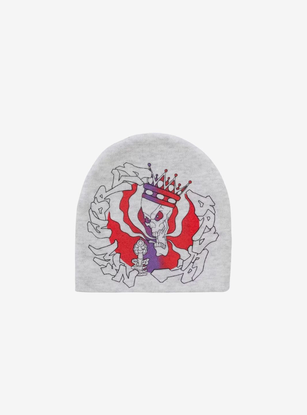 Supreme New World Order Beanie Heather Grey | ResellZone