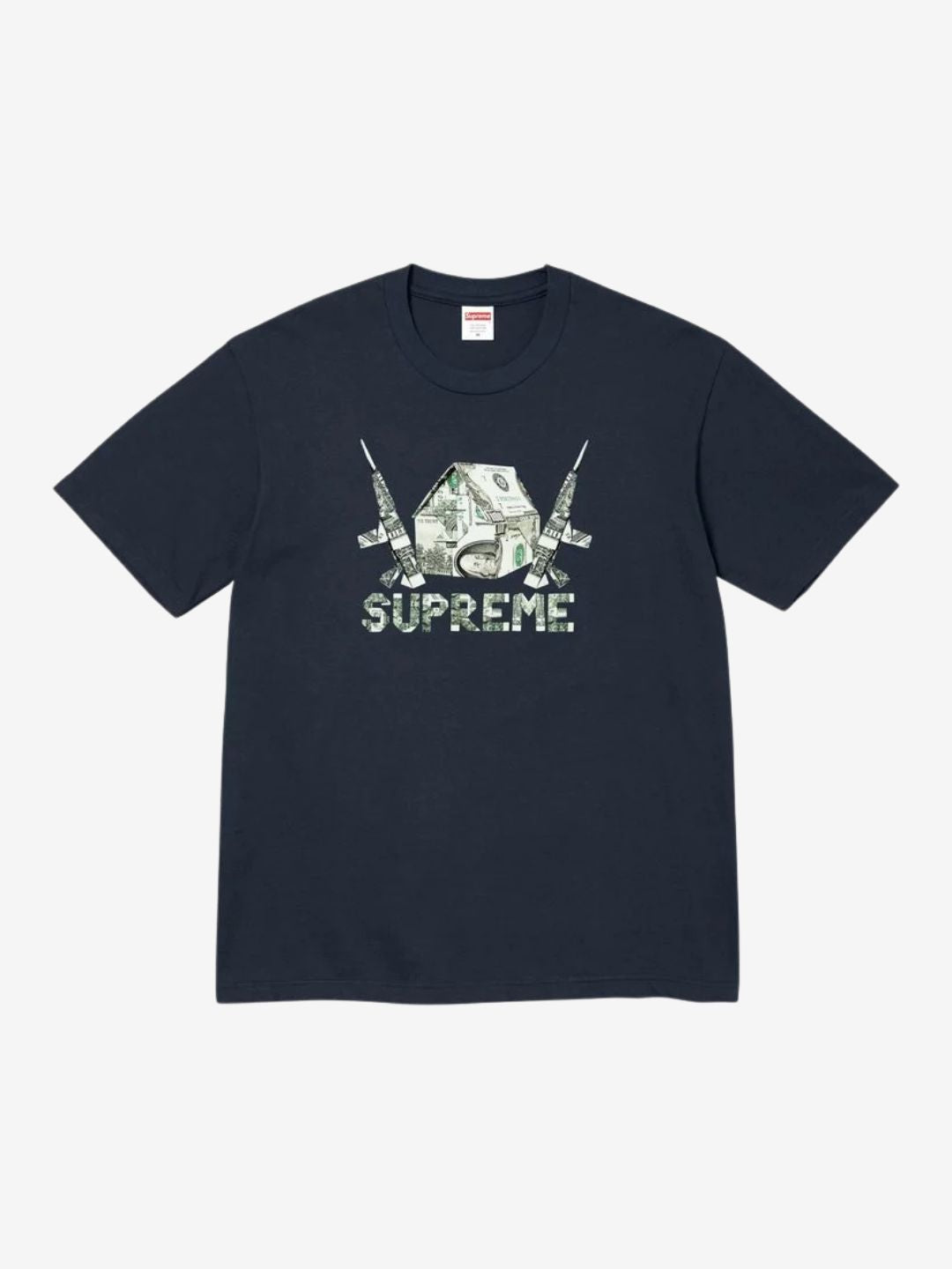 Supreme Origami T-Shirt Navy | ResellZone