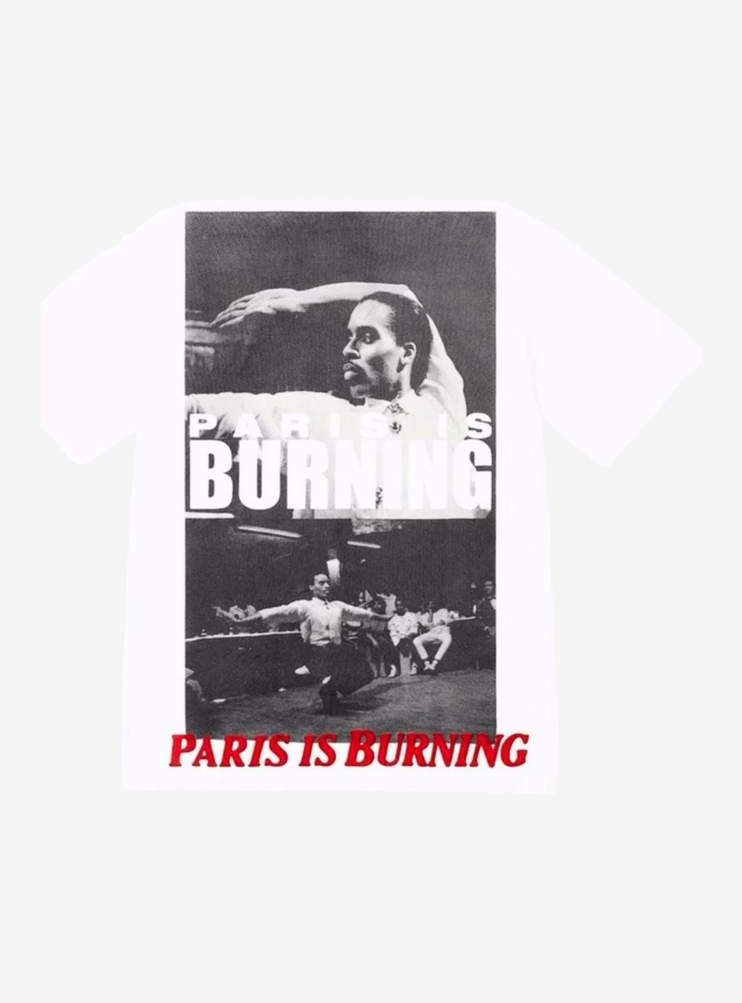 Supreme Paris Is Burning T-Shirt White | ResellZone