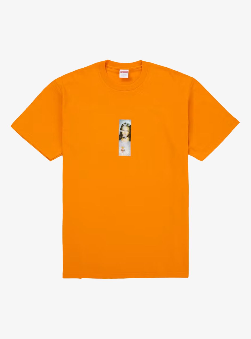 Supreme Prayer Card Box Logo Tee Orange