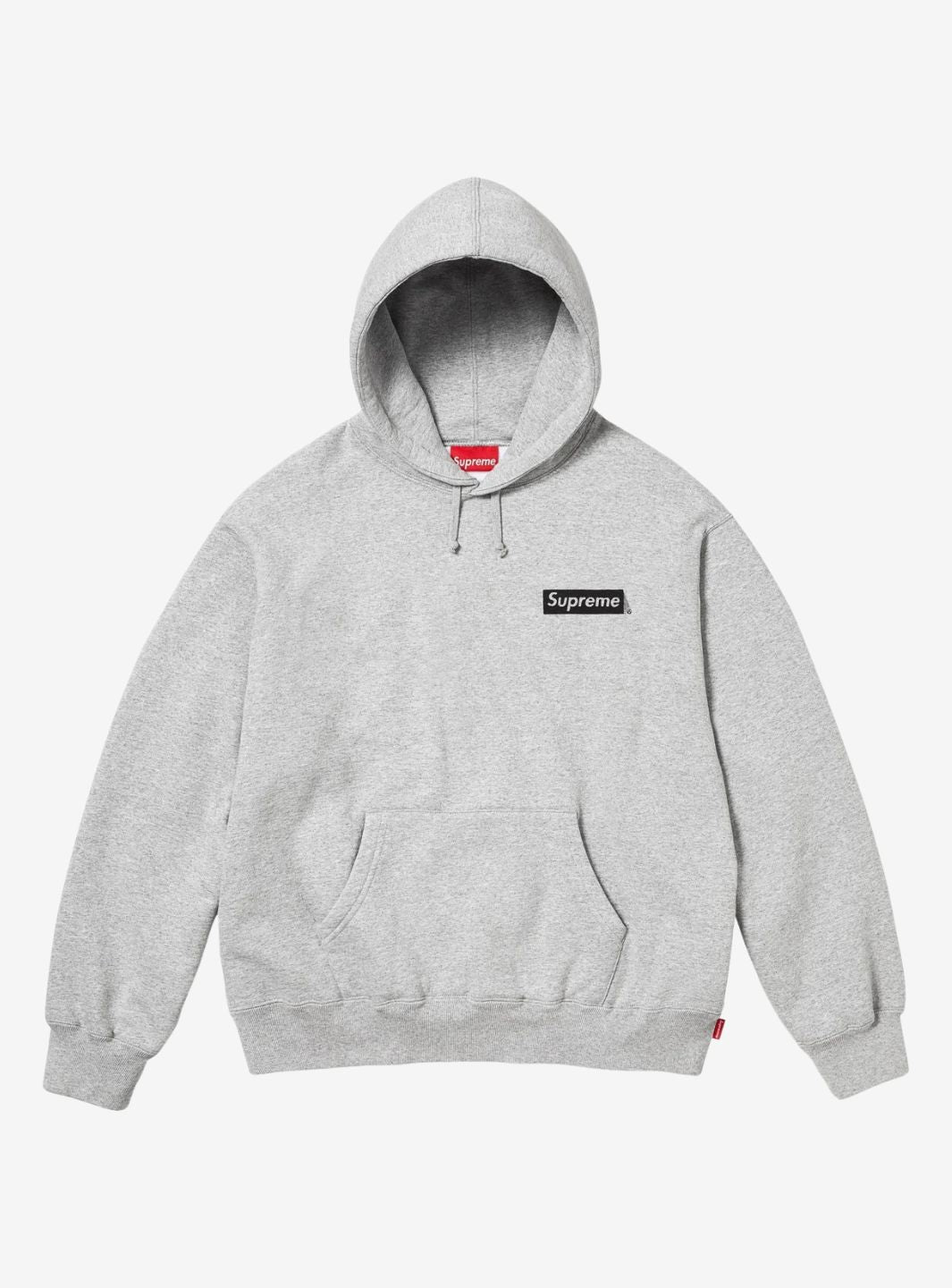 Supreme President Hooded Sweatshirt Heather Grey | ResellZone