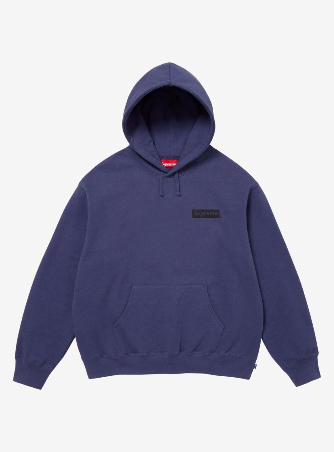 Supreme President Hooded Sweatshirt Washed Navy | ResellZone