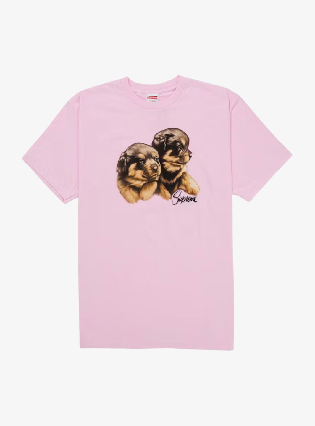 Supreme Puppies Tee Light Pink