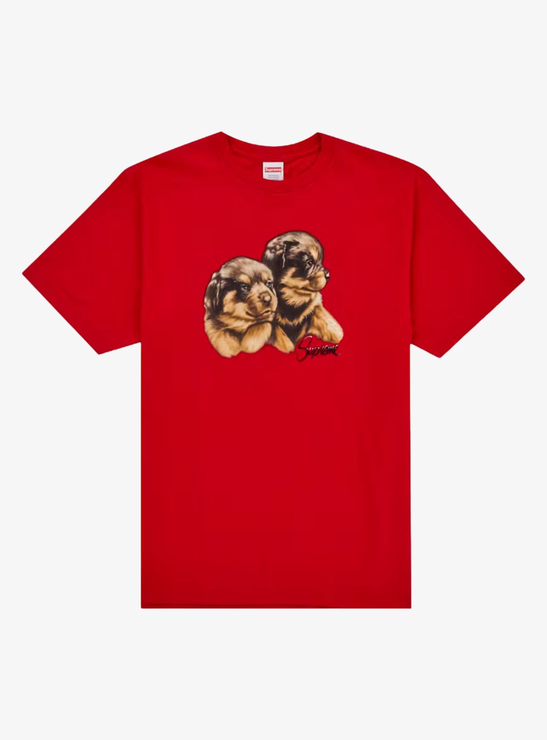 Supreme Puppies Tee Red