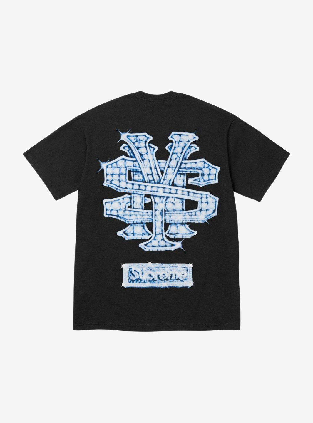 Supreme man Tee Black Ｌ Supreme Snowman T-Shirt Black | ResellZone