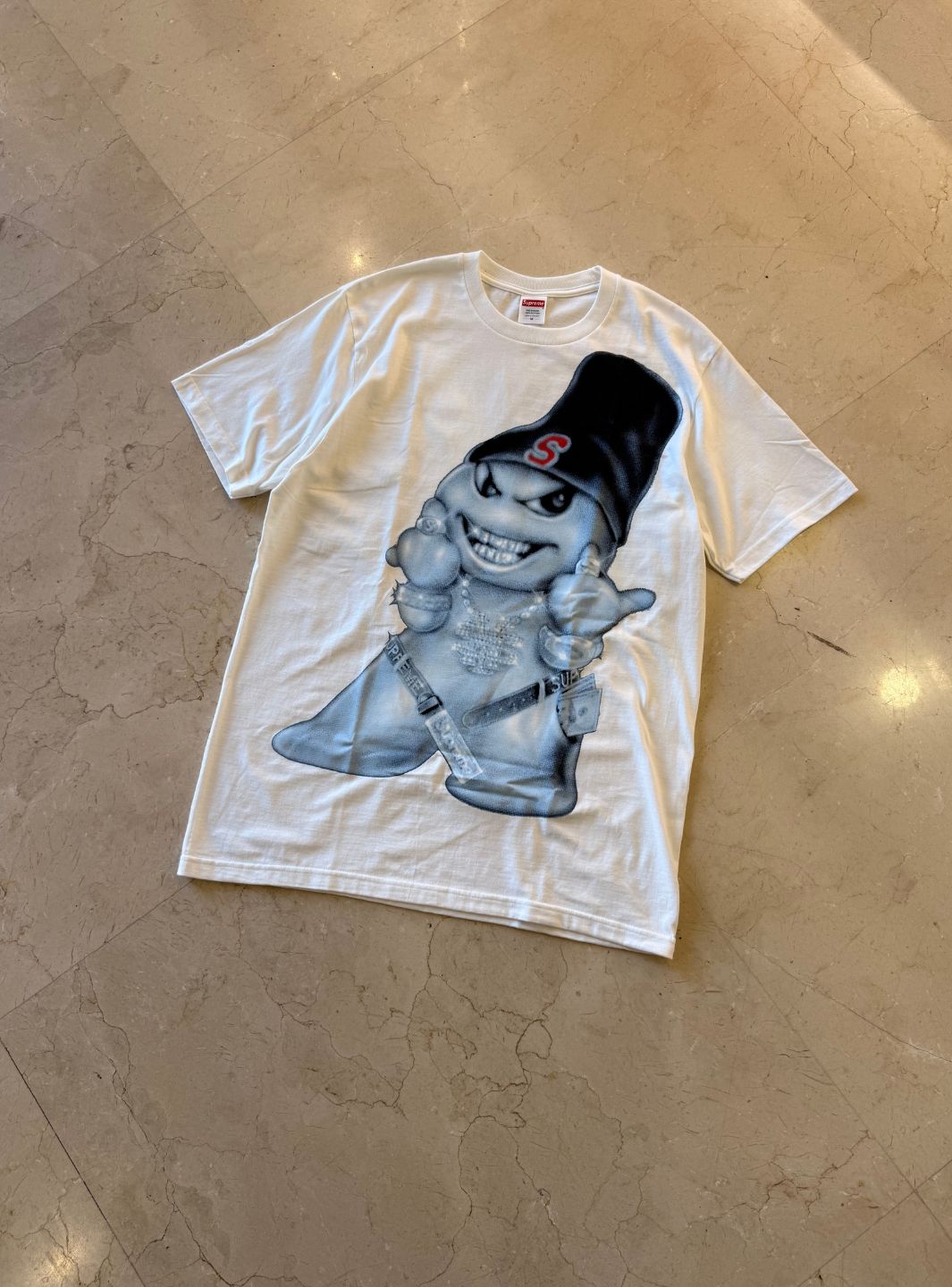 Supreme Snowman T-Shirt White | ResellZone