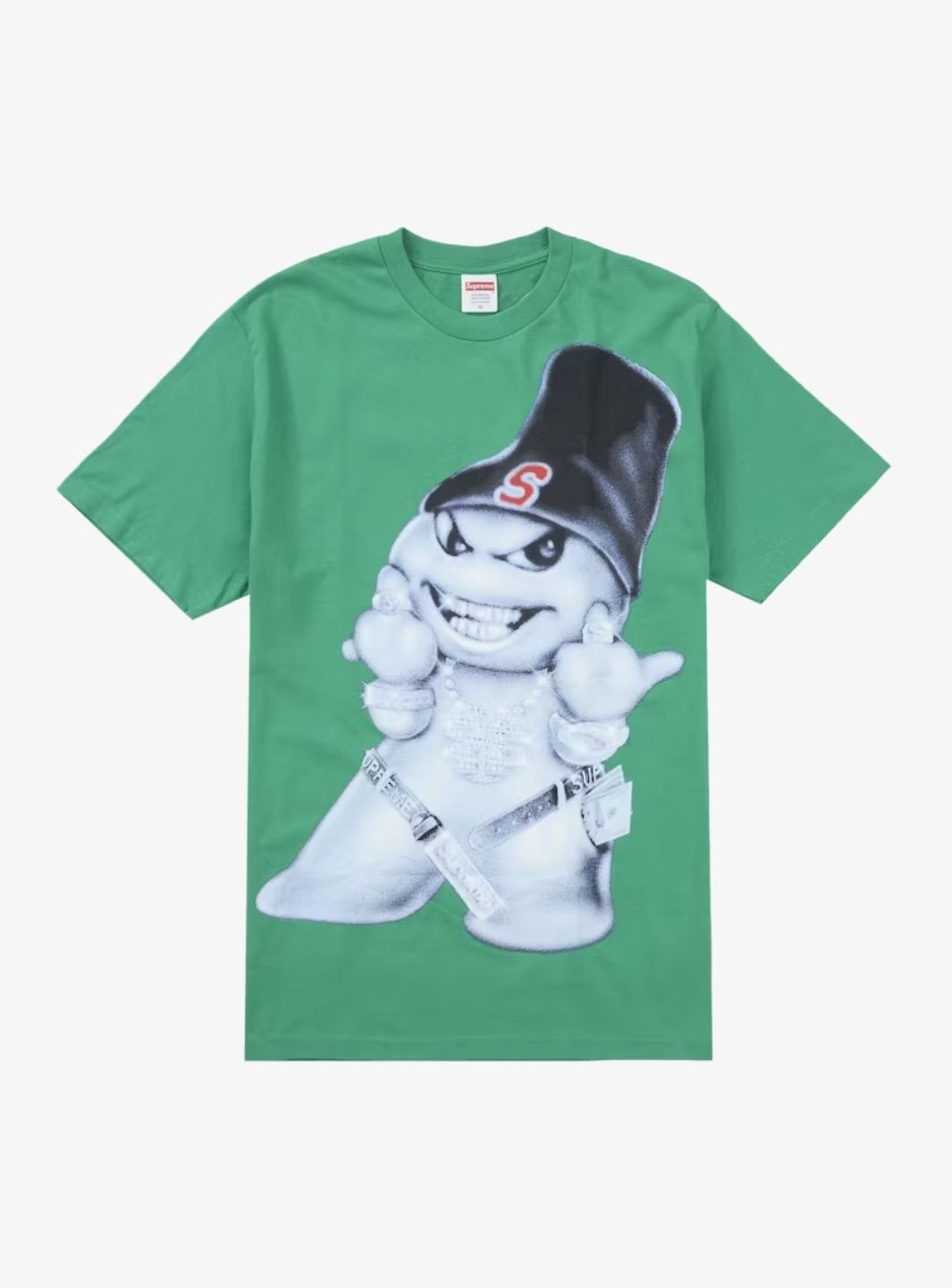 Supreme Snowman Tee Green