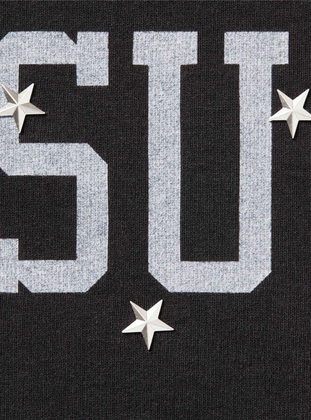 Supreme Stars Studded Hooded Sweatshirt Black | ResellZone