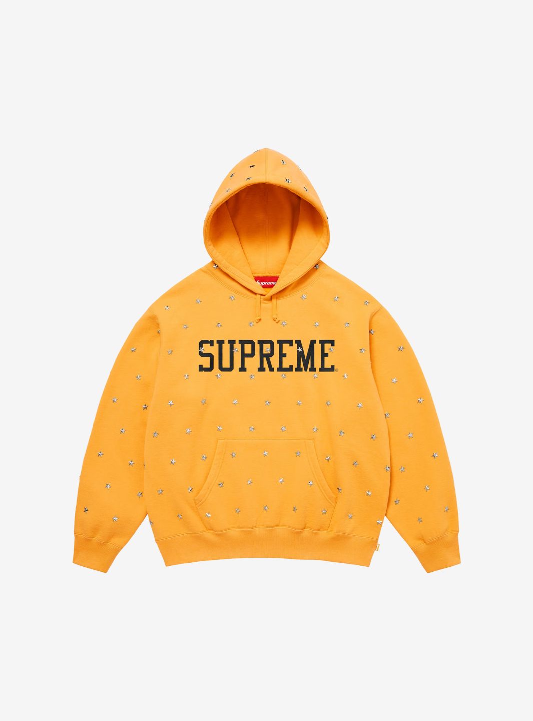 Supreme Stars Studded Hooded Sweatshirt Dusty Gold | ResellZone