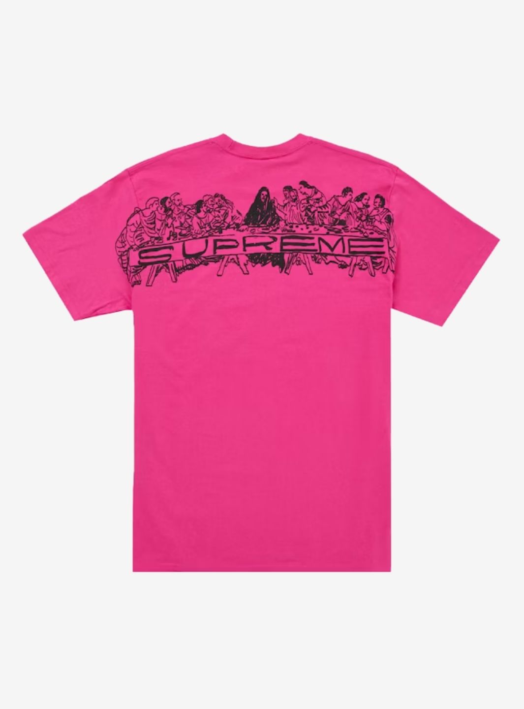 Supreme The Last Supper Tシャツ ピンク M Supreme Supper T-Shirt Fuchsia | ResellZone