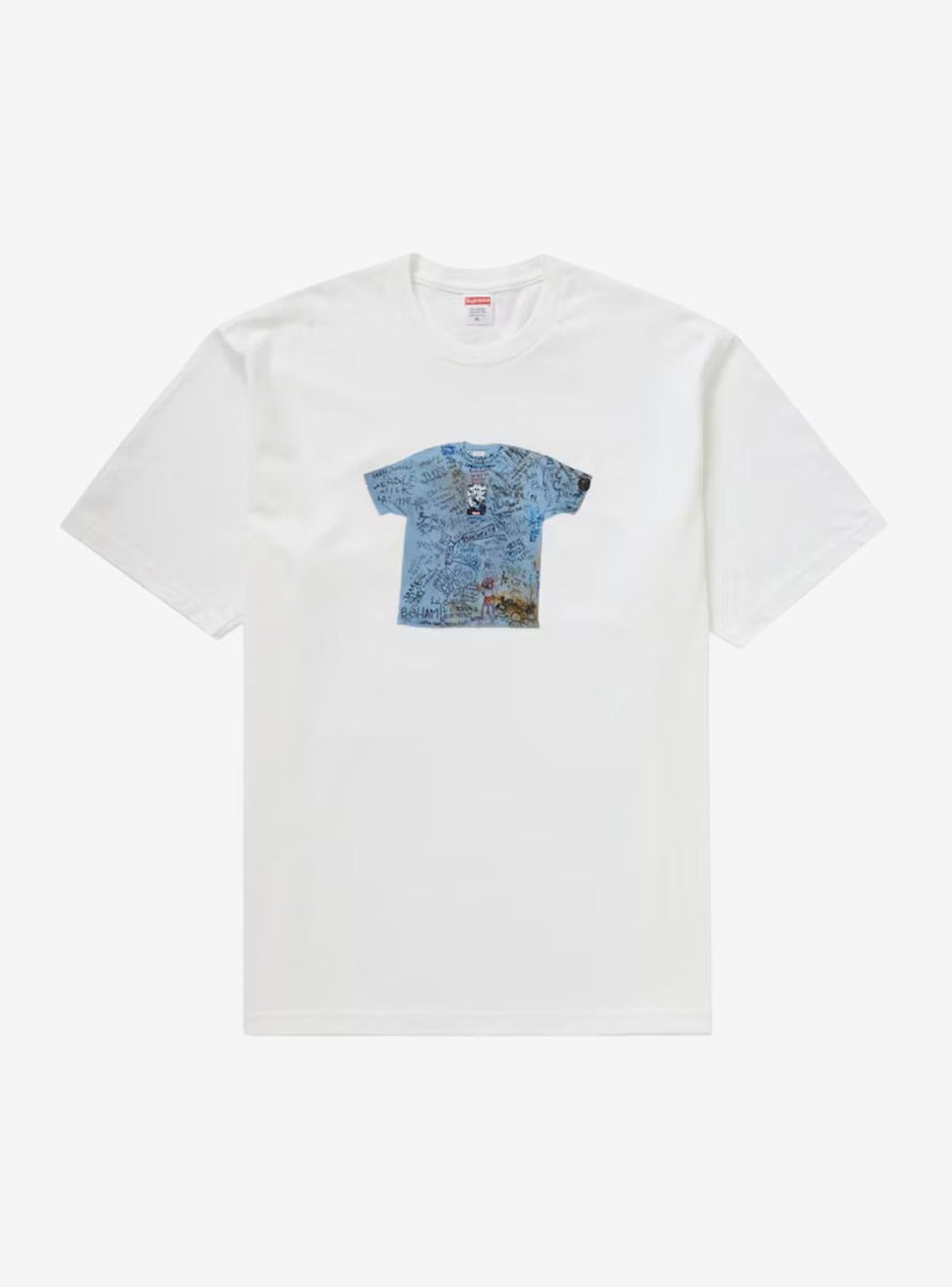 Takashi Murakami×Supreme★海外限定 COVID-19 Relief Box Logo Supreme Takashi Murakami COVID-19 Relief Box Logo Tee White