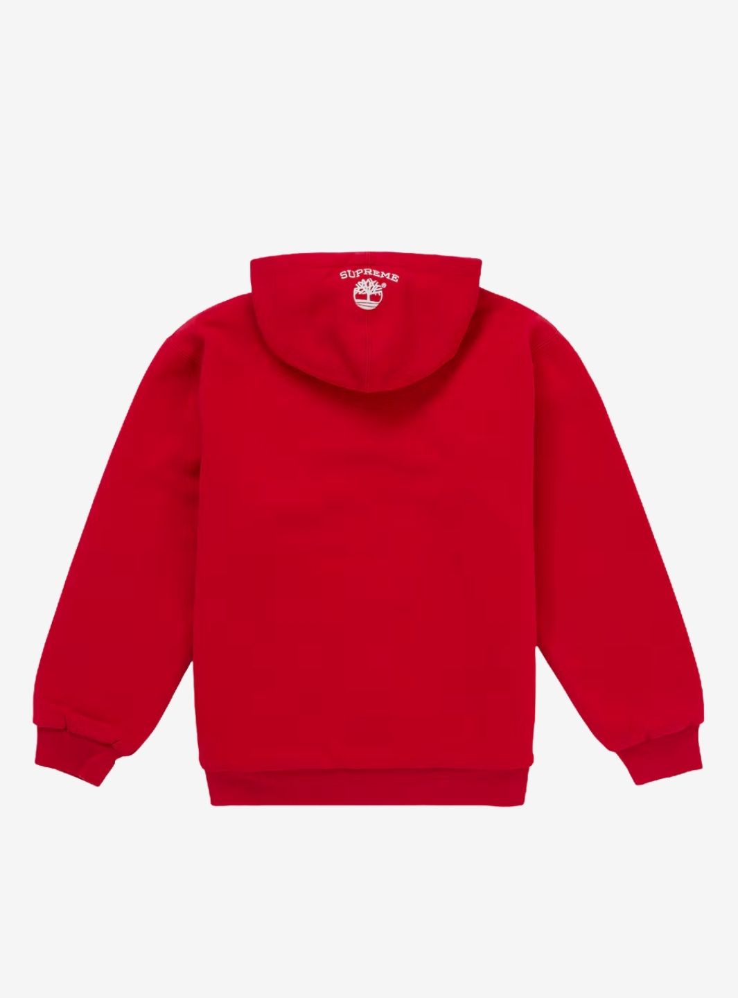 Supreme Timberland Thermal Lined Zip Up Hooded Sweatshirt Red | ResellZone