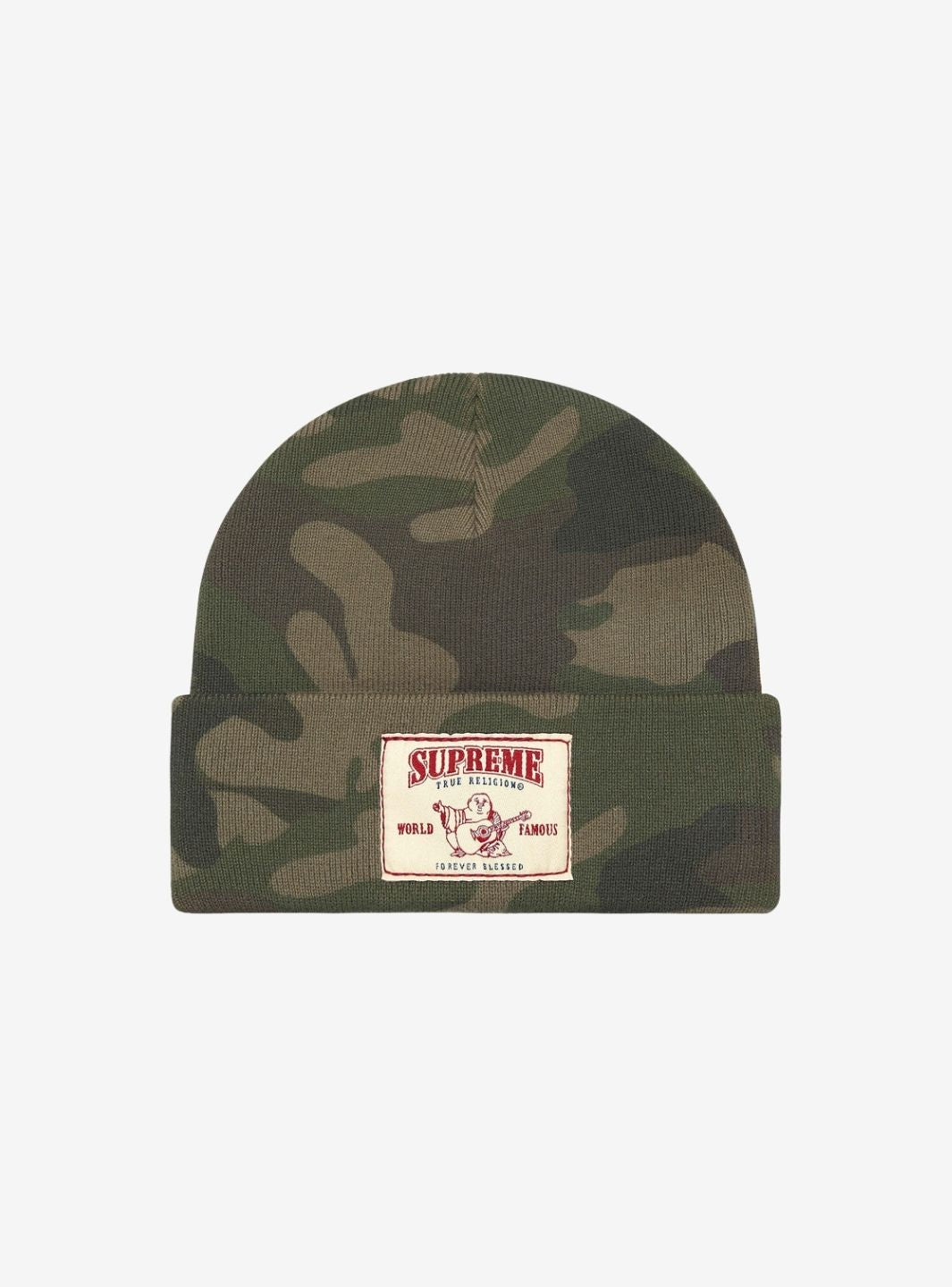 Supreme/True Religion 迷彩ニット帽 カモ Supreme True Religion