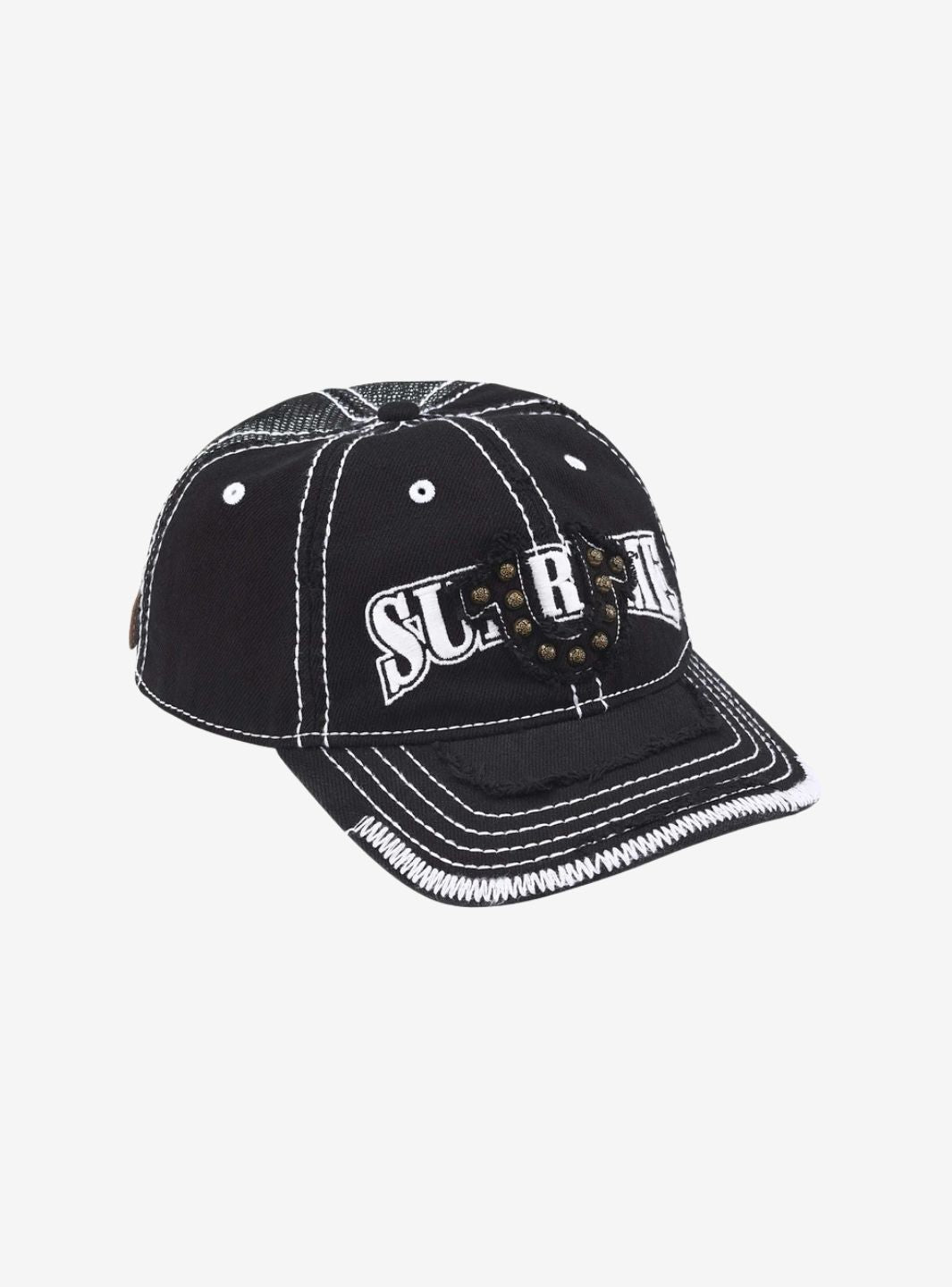 Supreme True Religion Mesh Back 6-Panel Black | ResellZone