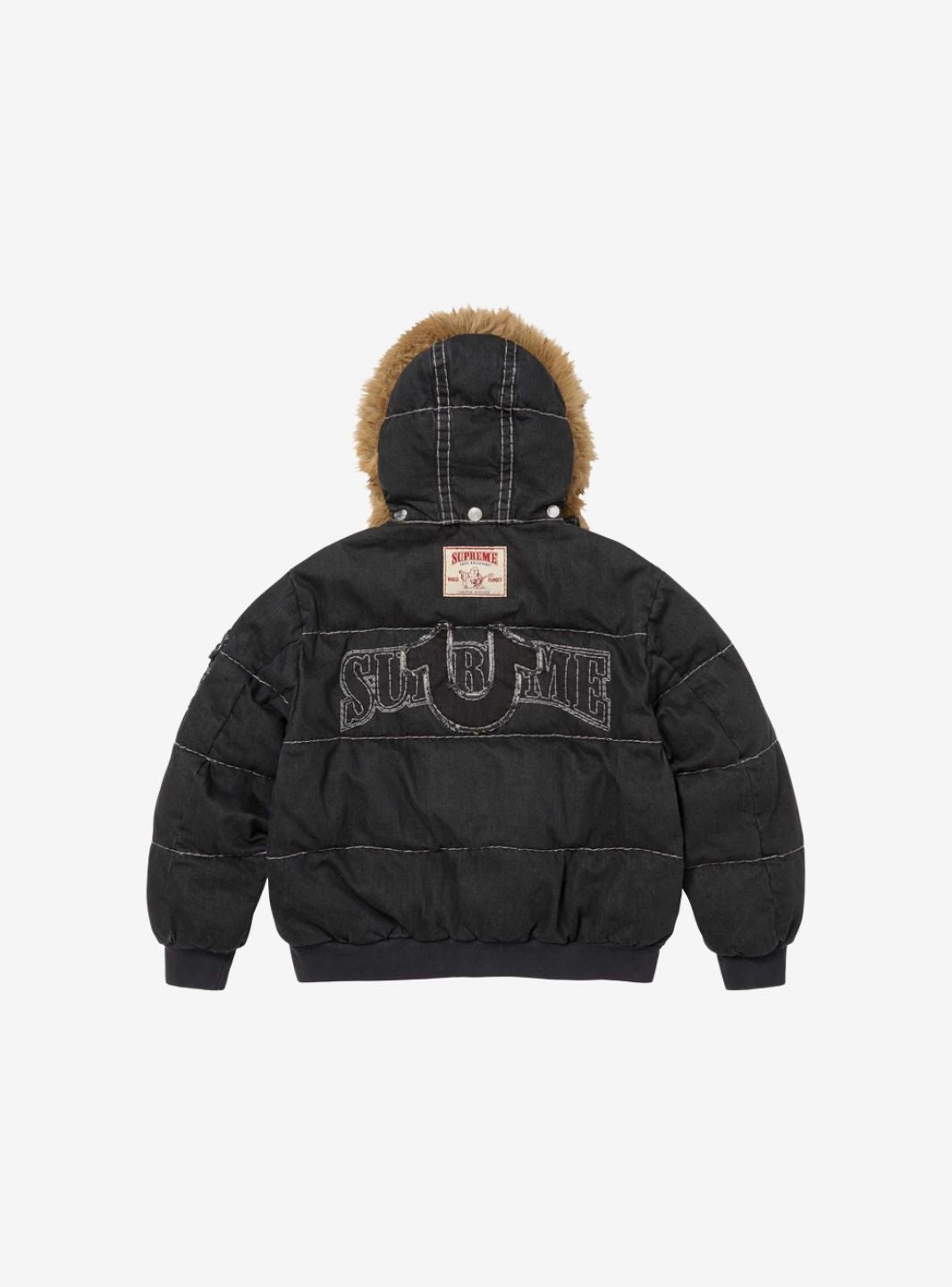 Supreme True Religion Puffer Jacket Black | ResellZone