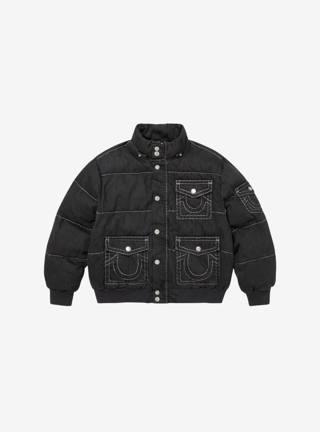 Supreme True Religion Puffer Jacket Black | ResellZone