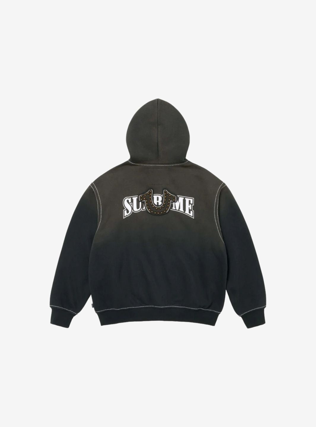 Supreme True Religion Zip Up Hooded Sweatshirt Black (FW25