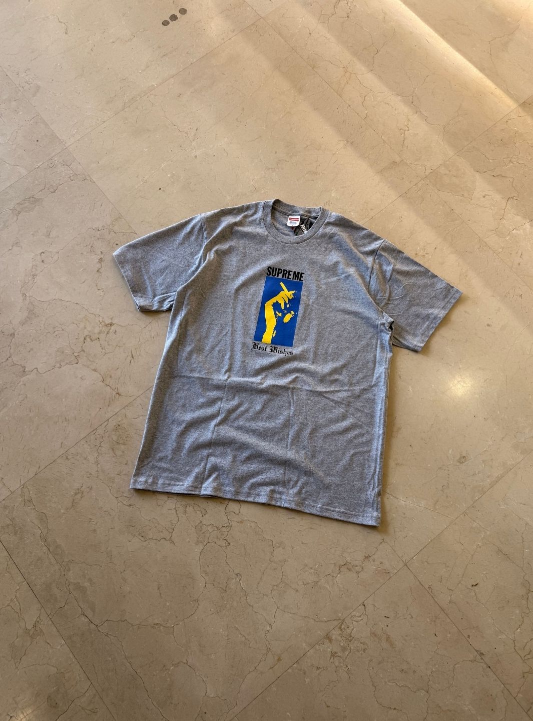 Supreme Wish T-Shirt Heather Grey | ResellZone