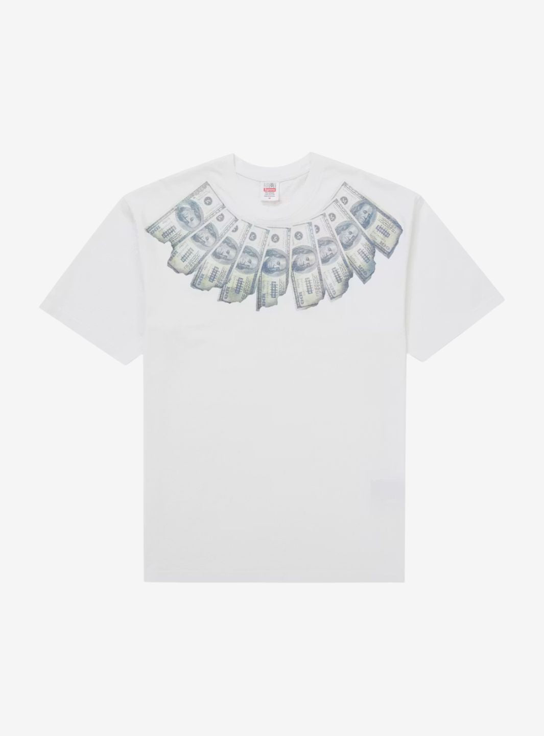Supreme x MM6 Maison Margiela Money S/S Top White | ResellZone