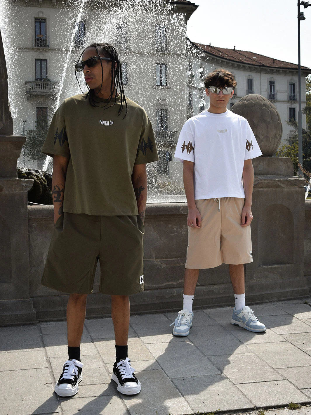 Bali Olive T-Shirt Pants