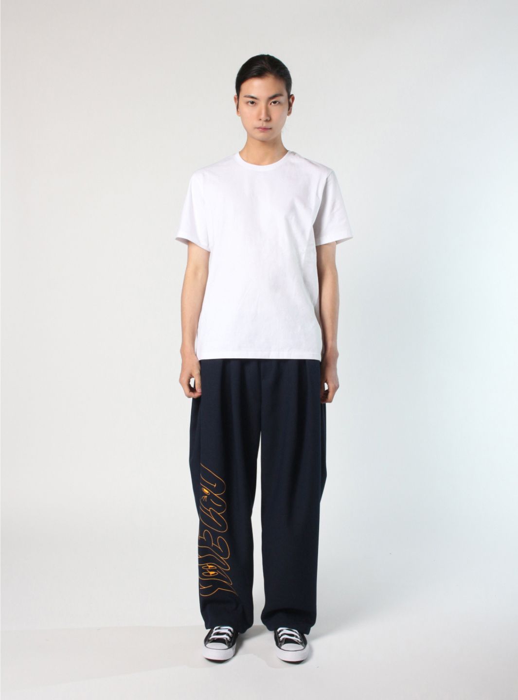 Tee Library Yove Lou (Baggy Pants) Navy | ResellZone