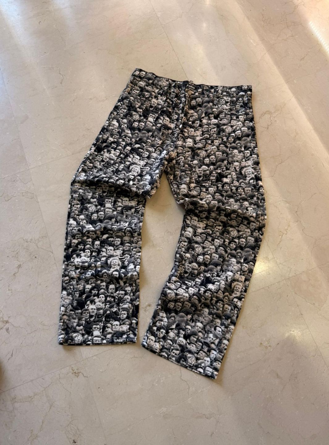 Trap Denim Faces Baggy Jeans | ResellZone