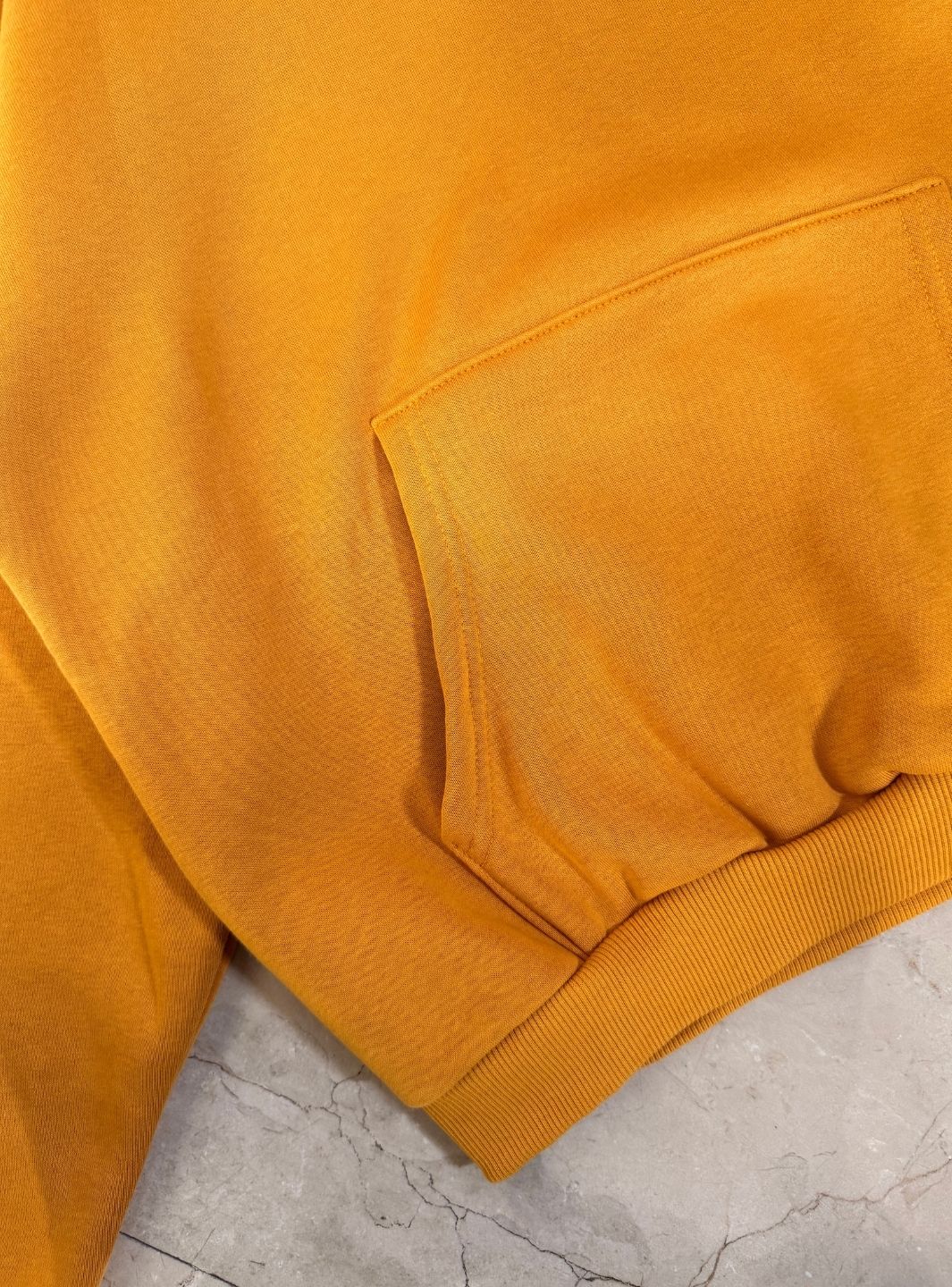 Trap Denim Hoodie Mustard | ResellZone