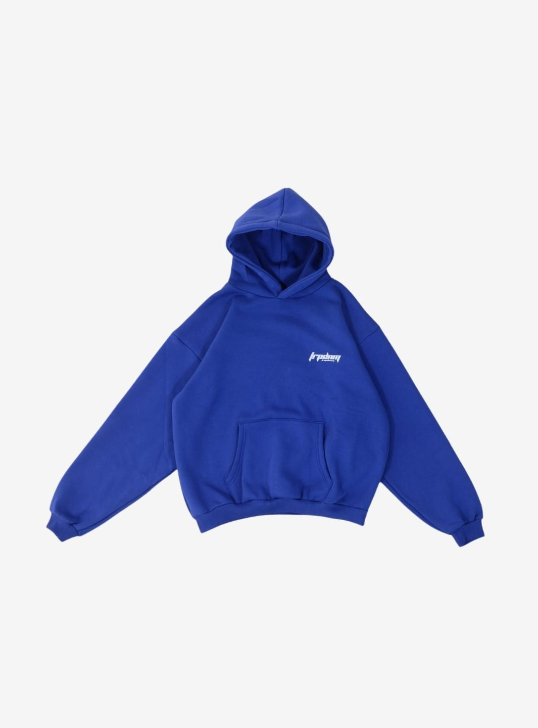 Trap Denim Hoodie Royal Blue | ResellZone