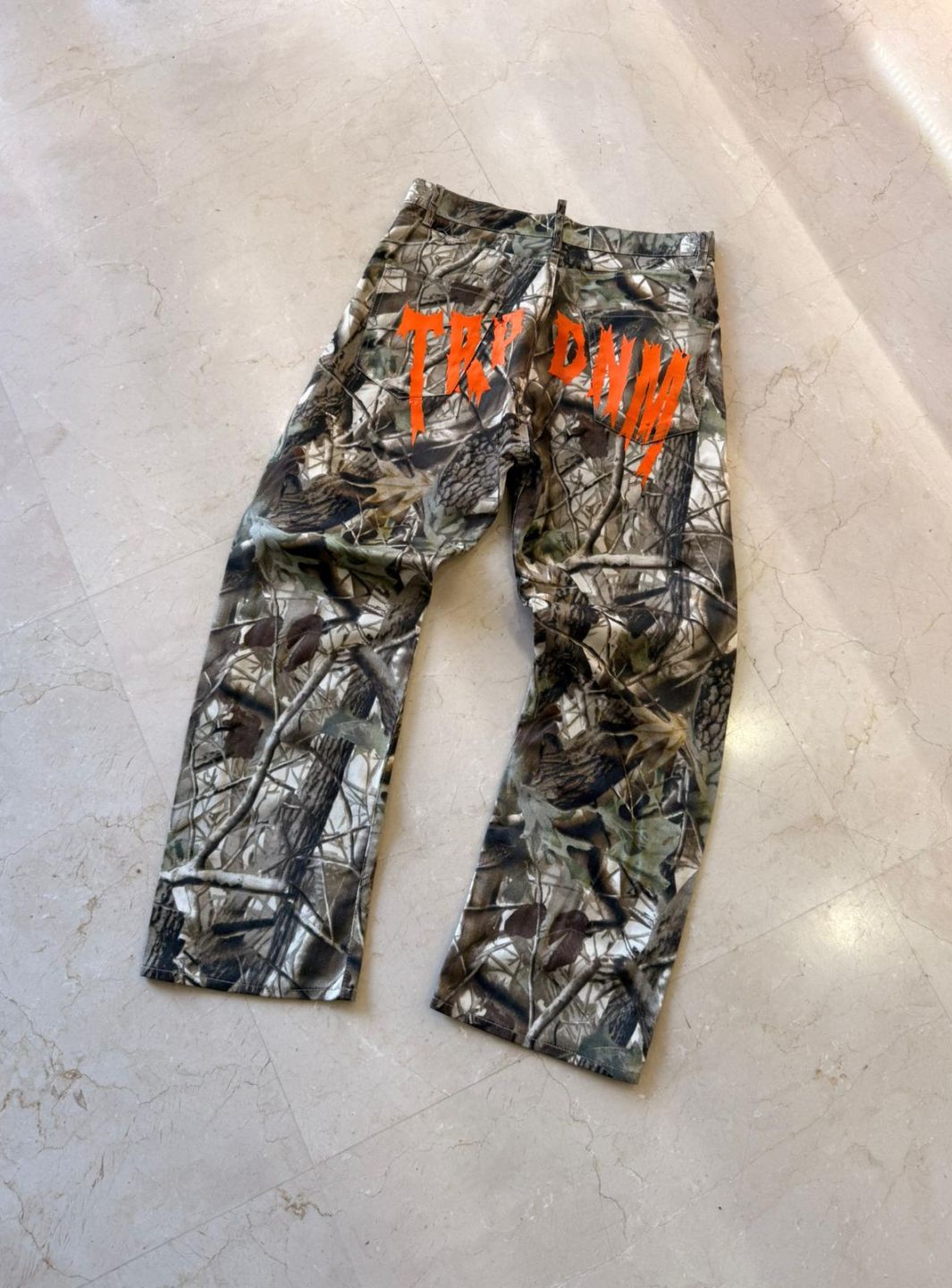 Trap Denim Printed Real Tree Jeans | ResellZone