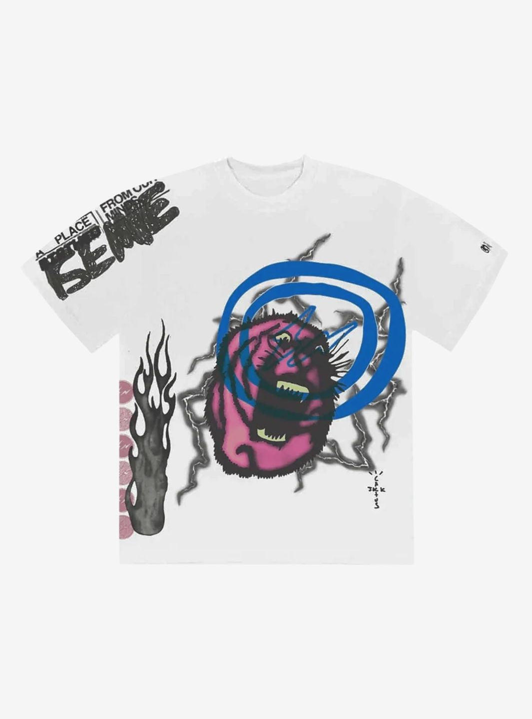 Travis Scott Cactus Jack For Fragment Sunrise T-Shirt White | ResellZone