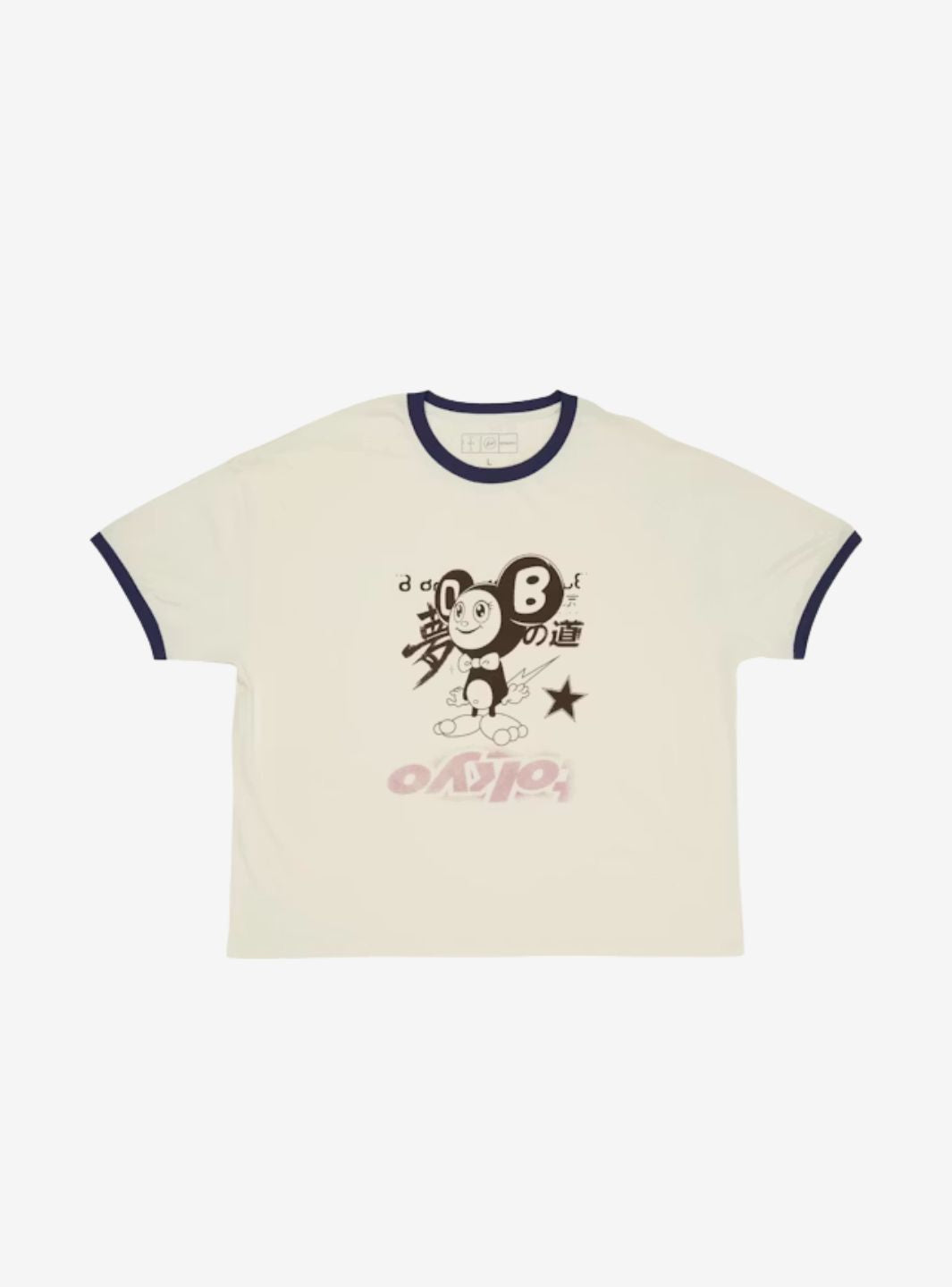 Travis Scott Cactus Jack x Fragment x Takashi Murakami Tokyo Ringer T-Shirt Multicolor | ResellZone