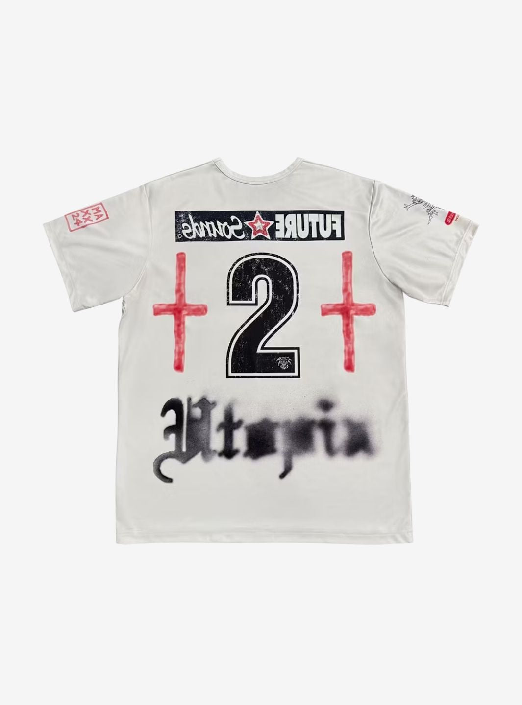 Travis Scott England Soccer Jersey White | ResellZone