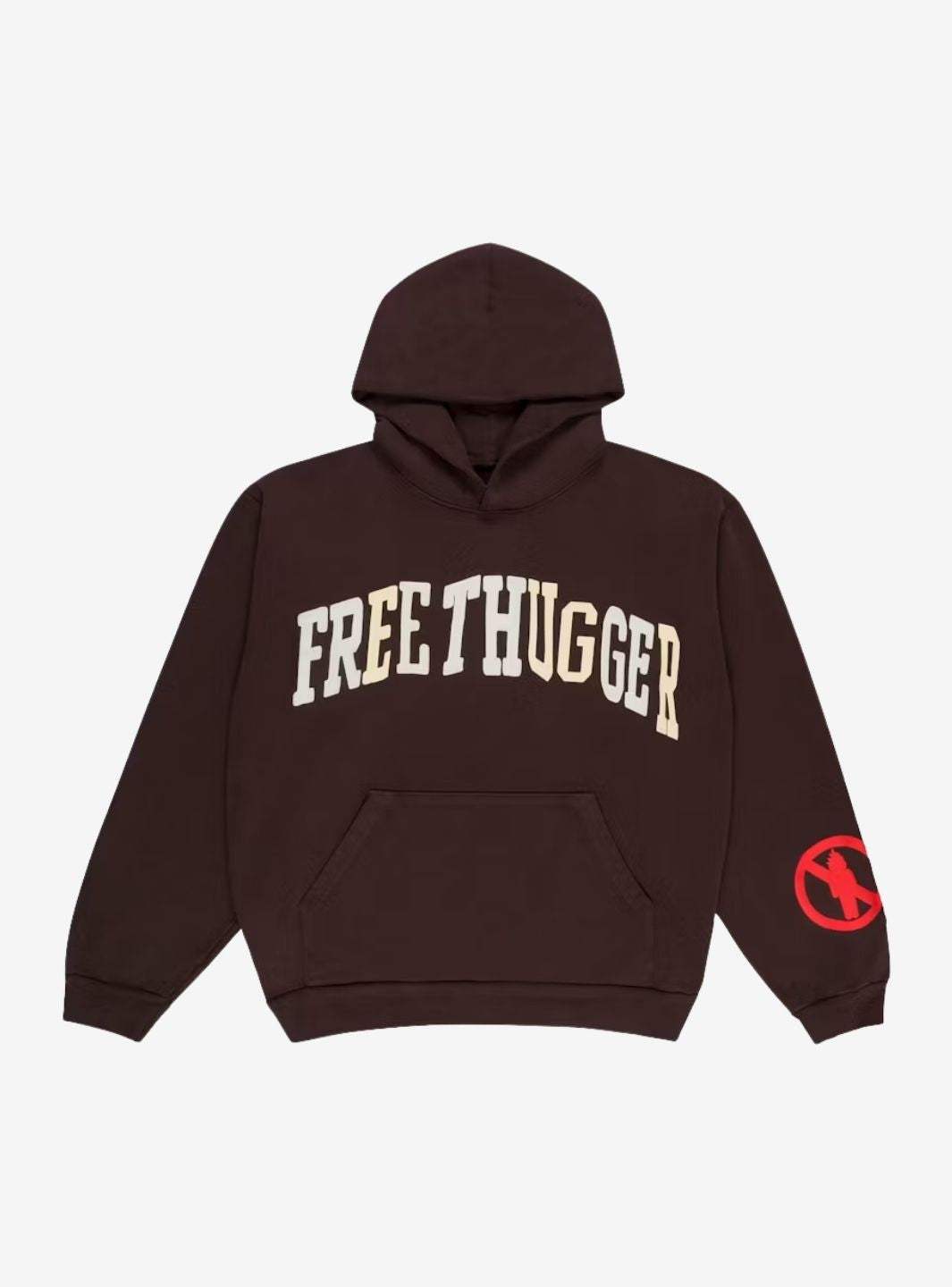 Travis Scott x Cactus Plant Flea Market Free Thugger Hoodie Brown | ResellZone