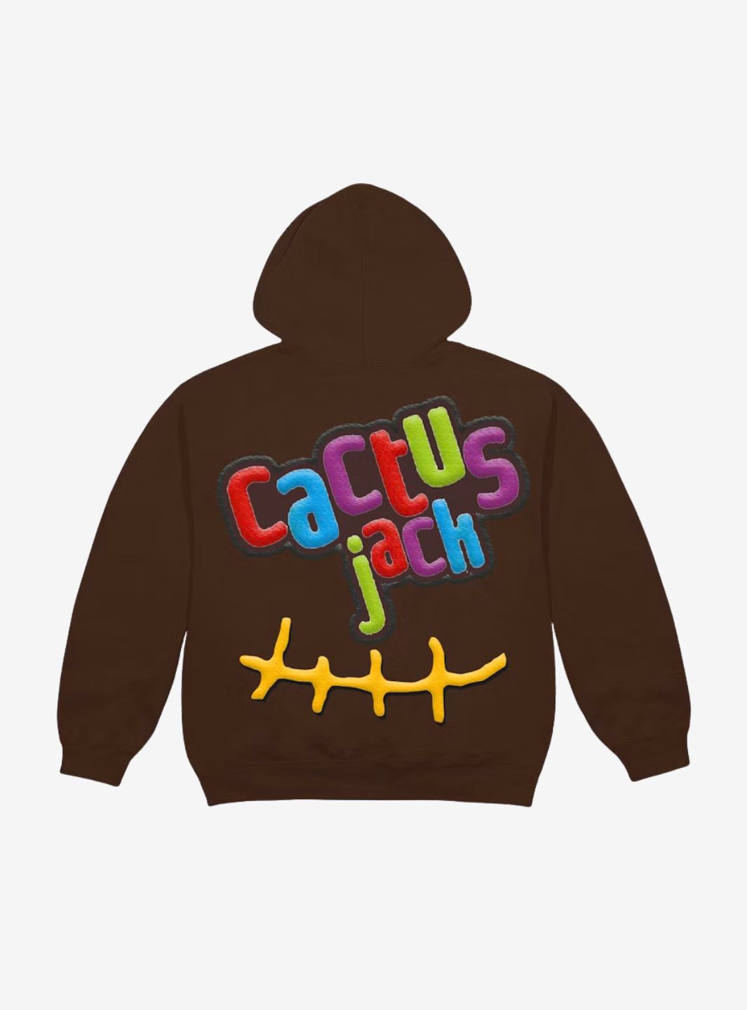 Travis Scott x McDonald's Cj Smile Hoodie Brown | ResellZone