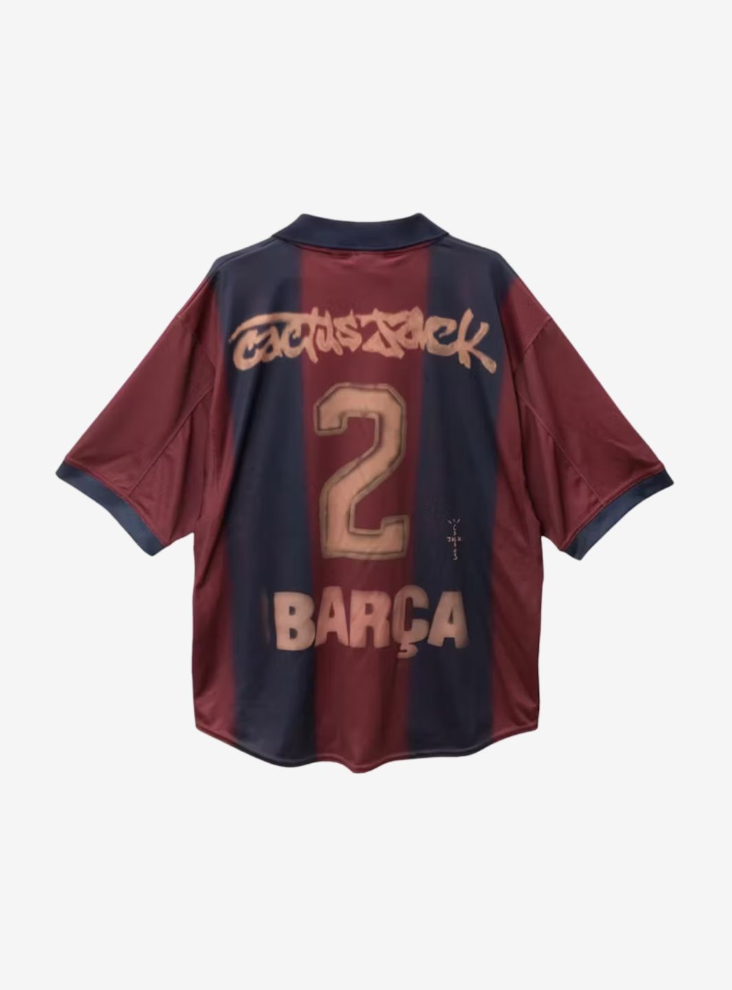 Travis Scott x Nike x FC Barcelona Retro 2000/01 Home Skeleton Jersey Multicolor | ResellZone