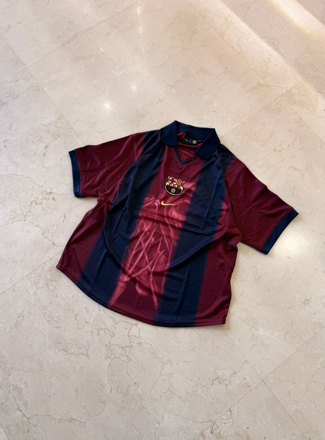 Travis Scott x Nike x FC Barcelona Retro 2000/01 Home Skeleton Jersey Multicolor | ResellZone