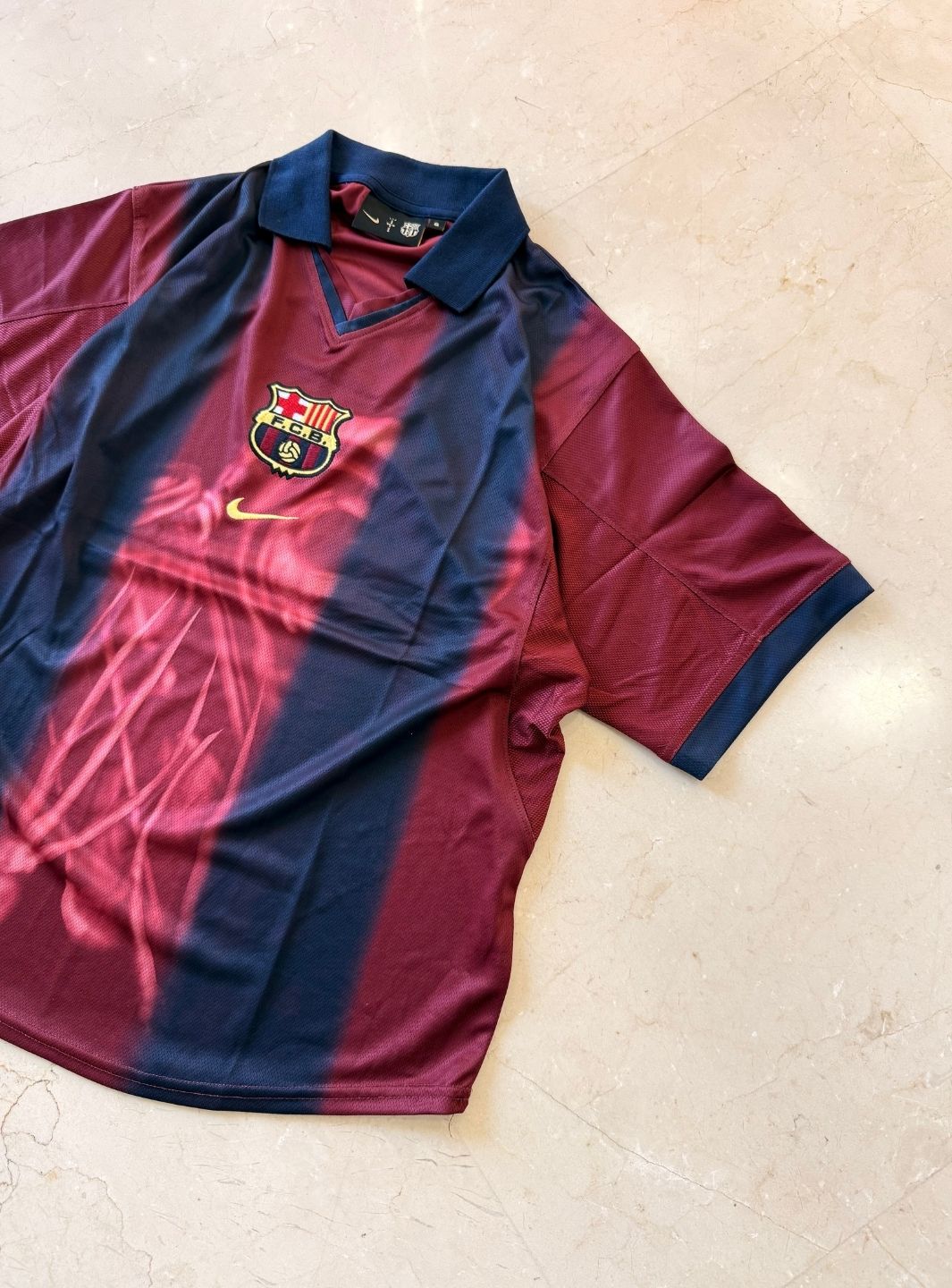 Travis Scott x Nike x FC Barcelona Retro 2000/01 Home Skeleton