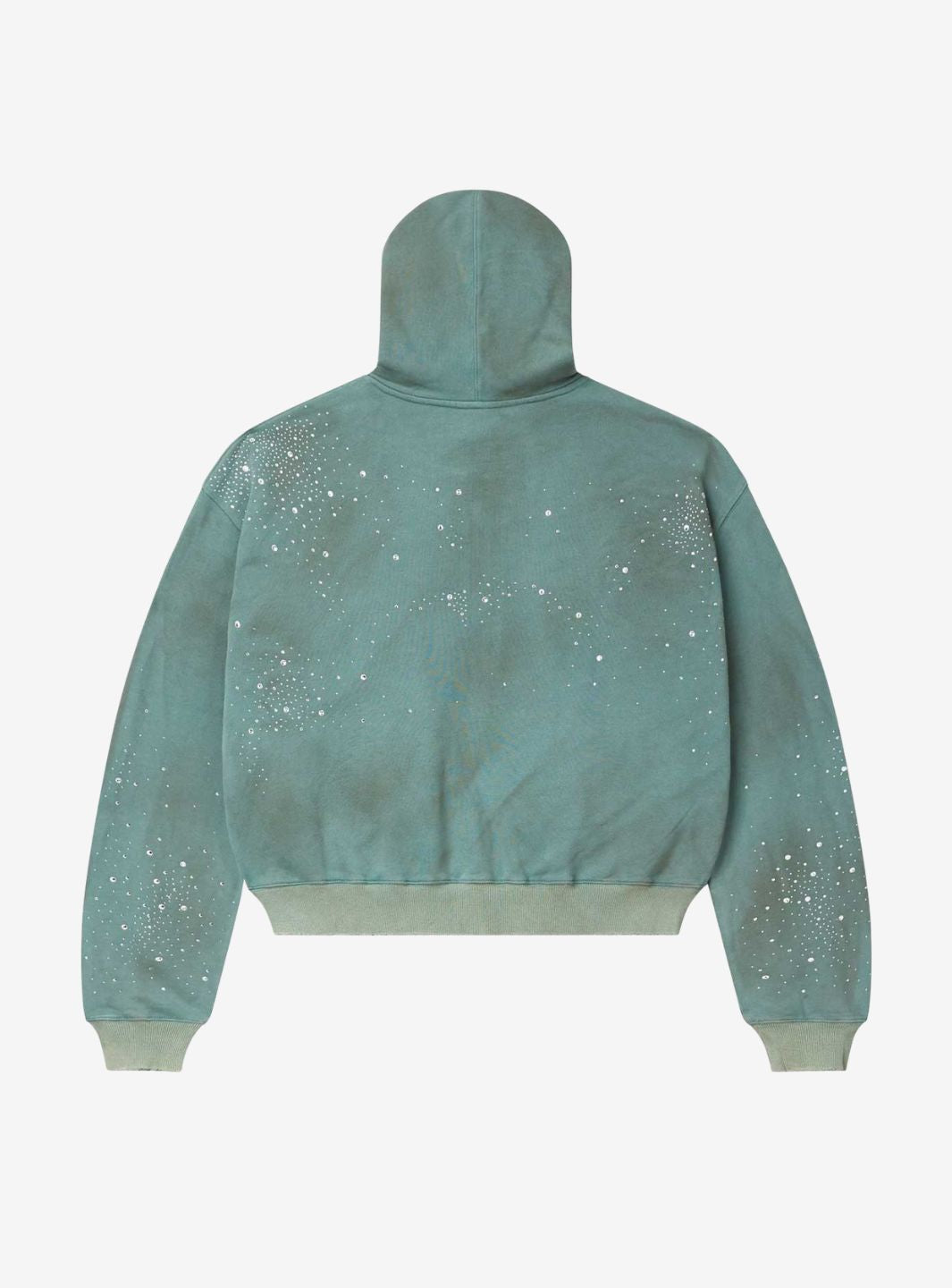 Vale Forever Bank Zip Up Hoodie Dark Mint | ResellZone
