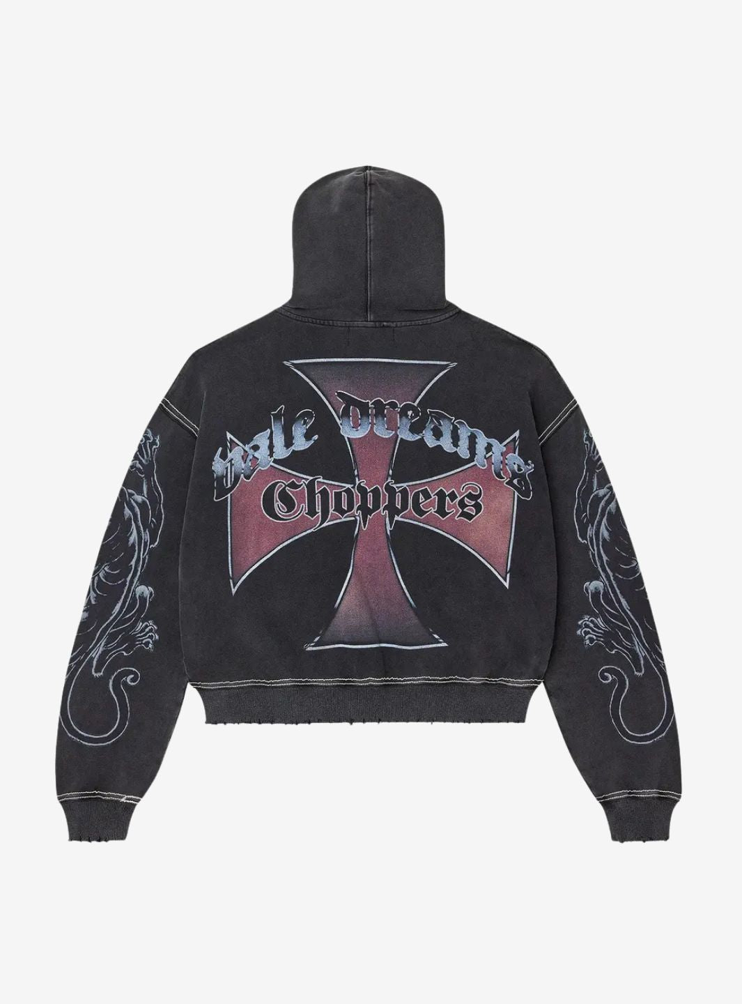 Vale Forever Hardy Boyz Zip Up Hoodie Black | ResellZone