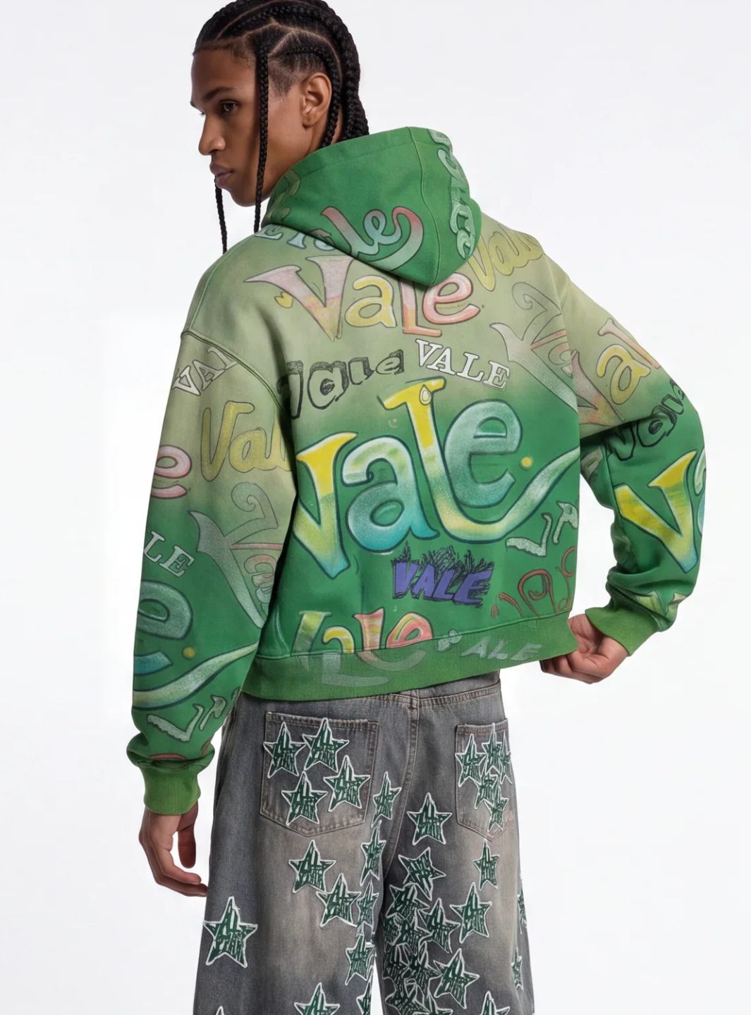 Vale Forever Spearmint Zip Up Hoodie Green | ResellZone