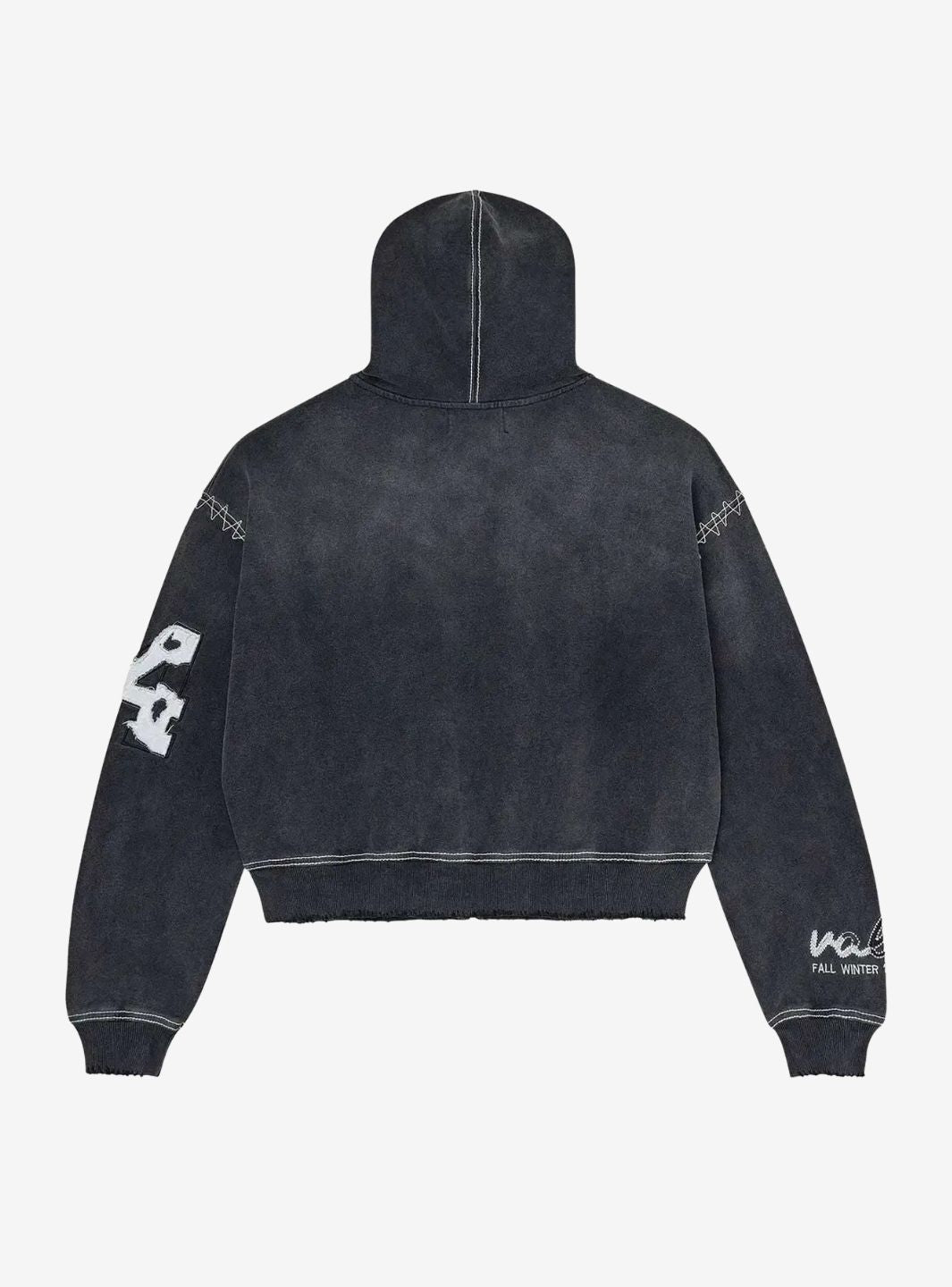 Vale Forever Sunny Zip Up Hoodie Black | ResellZone