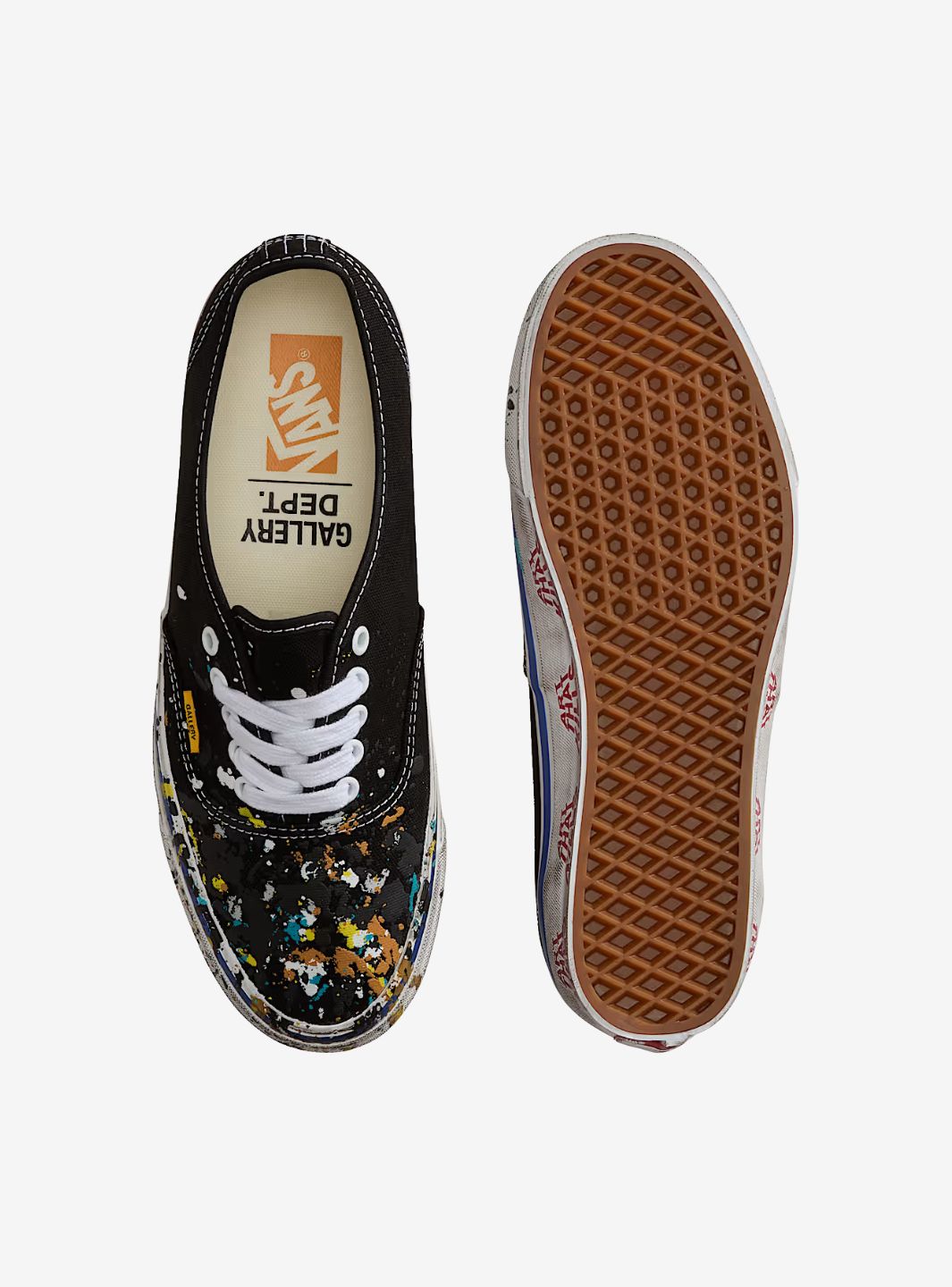 Vans Authentic Reissue 44 Gallery Dept. Art That Kills Black - VN000EEUBLA | ResellZone