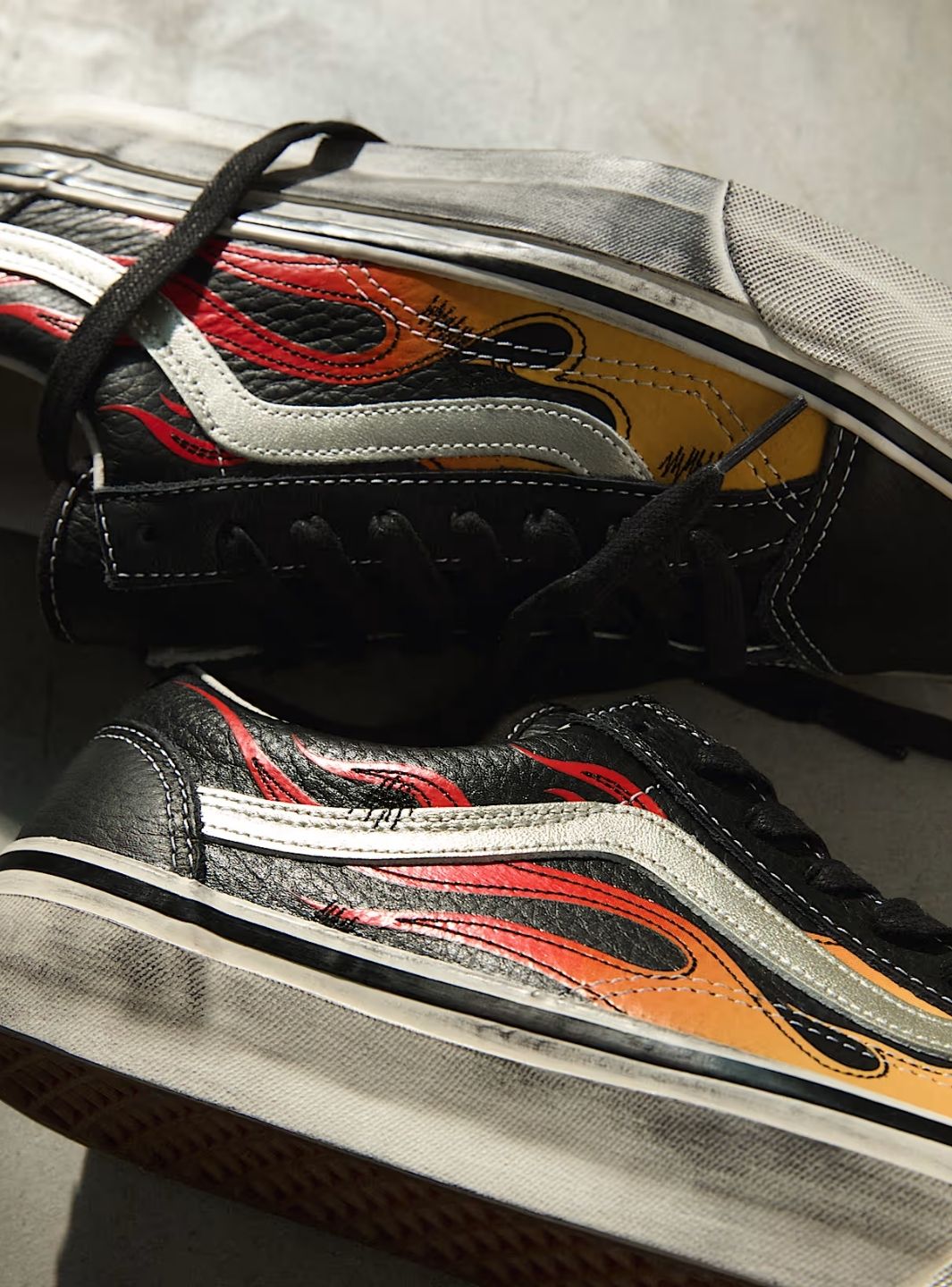 Vans LX Old Skool Archive Flame Black - VN000D9RCJK | ResellZone
